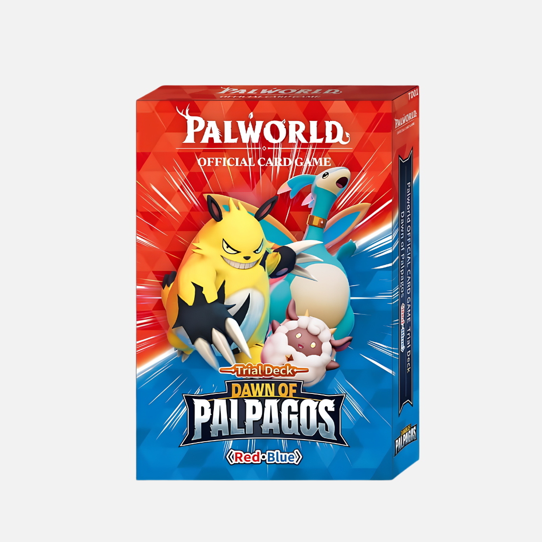 Palworld Official Card Game - Dawn of Palpagos: Red-Blue Trial Deck [TD01] - English