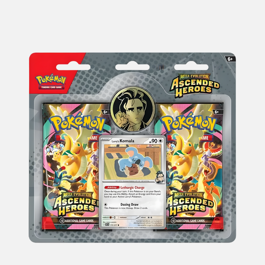 Pokémon Trading Card Game - Ascended Heroes 2-Pack Blister (Komala) - Mega Evolution [ME02.5] - English