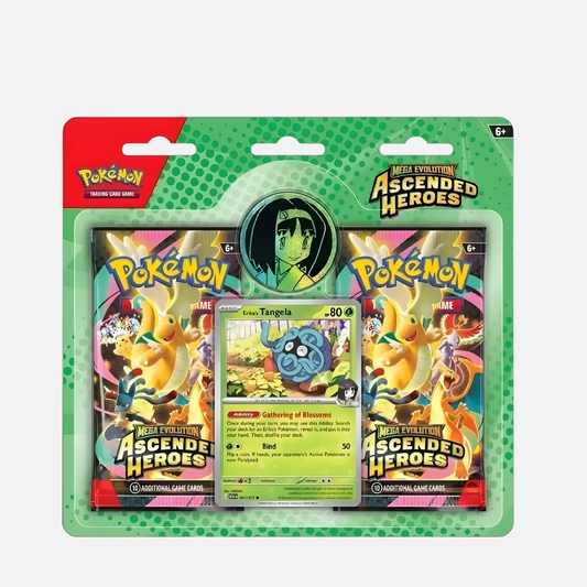 Pokémon Trading Card Game - Ascended Heroes 2-Pack Blister (Tangela) - Mega Evolution [ME02.5] - English
