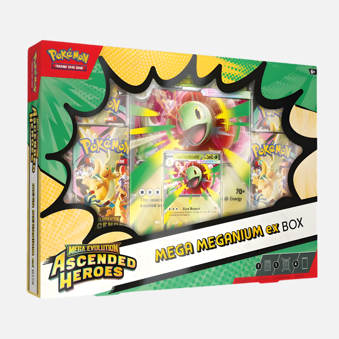 Pokémon Trading Card Game - Ascended Heroes Mega Meganium Ex Box - Mega Evolution [ME02.5] - English