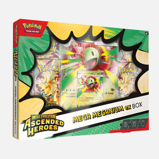 Pokémon Trading Card Game - Ascended Heroes Mega Meganium Ex Box - Mega Evolution [ME02.5] - English