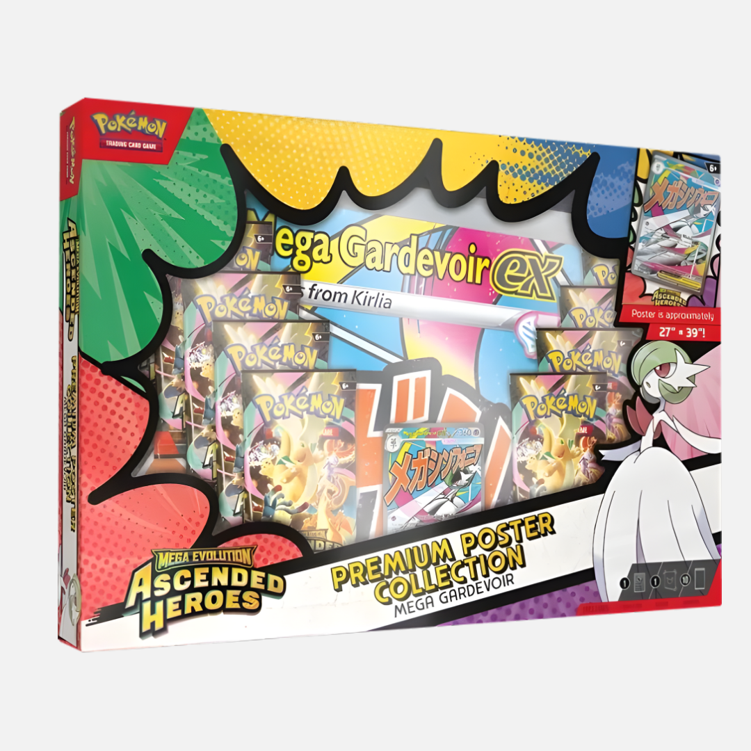 Pokémon Trading Card Game - Ascended Heroes Premium Poster Collection (Mega Gardevoir) - Mega Evolution [ME02.5] - English