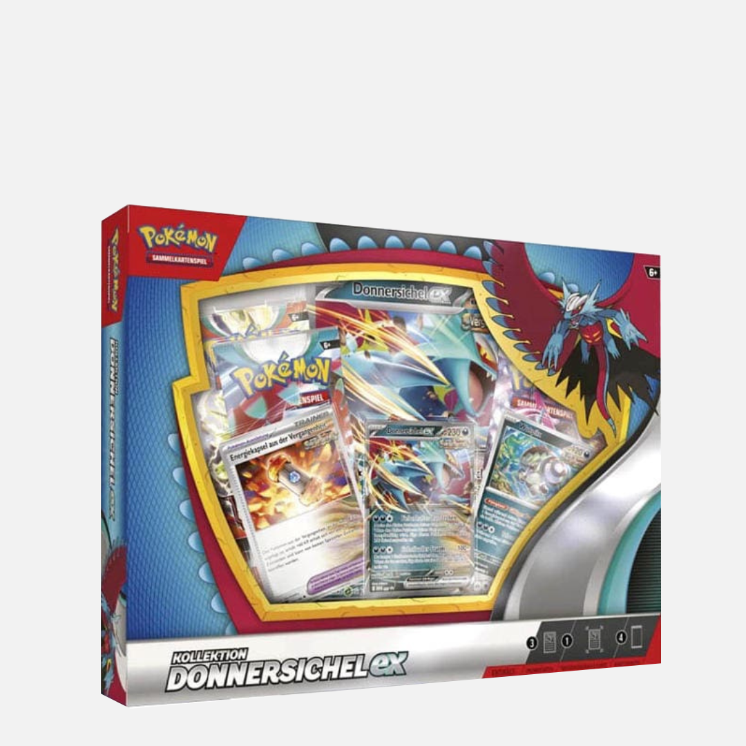 Pokémon Trading Card Game - Donnersichel EX Box Kollektion - November 2023 (Deutsch)