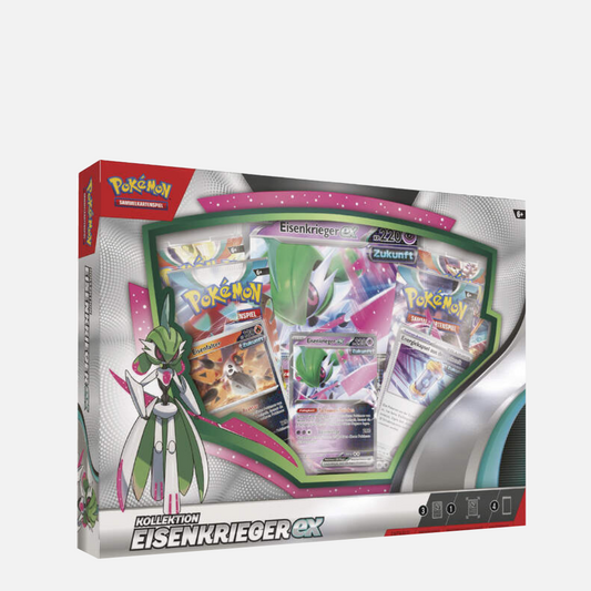 Pokémon Trading Card Game - Eisenkrieger EX Box Kollektion - November 2023 (Deutsch)