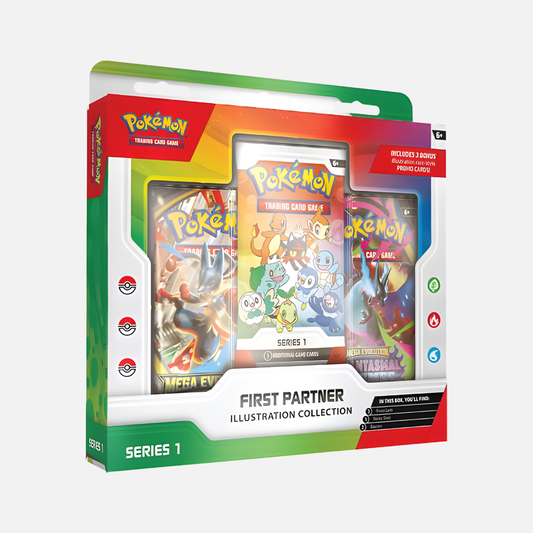 Pokémon Trading Card Game - First Partner Illustration Collection (Series 1) - English