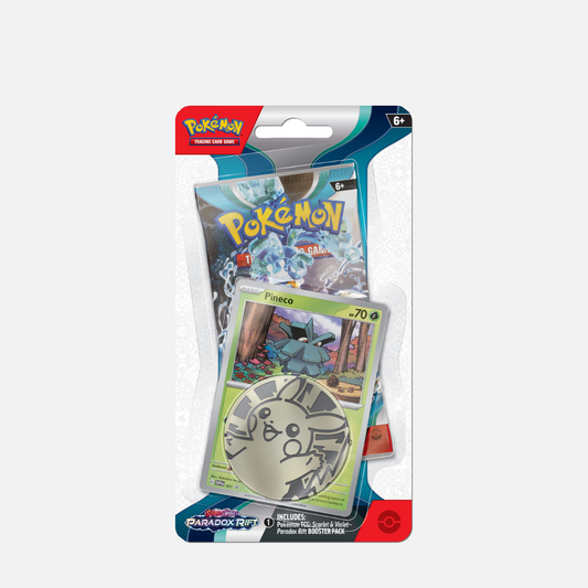 Pokémon Trading Card Game - Paradox Rift Checklane Blister Pineco [SV4] - Scarlet & Violet 4 (Englisch)
