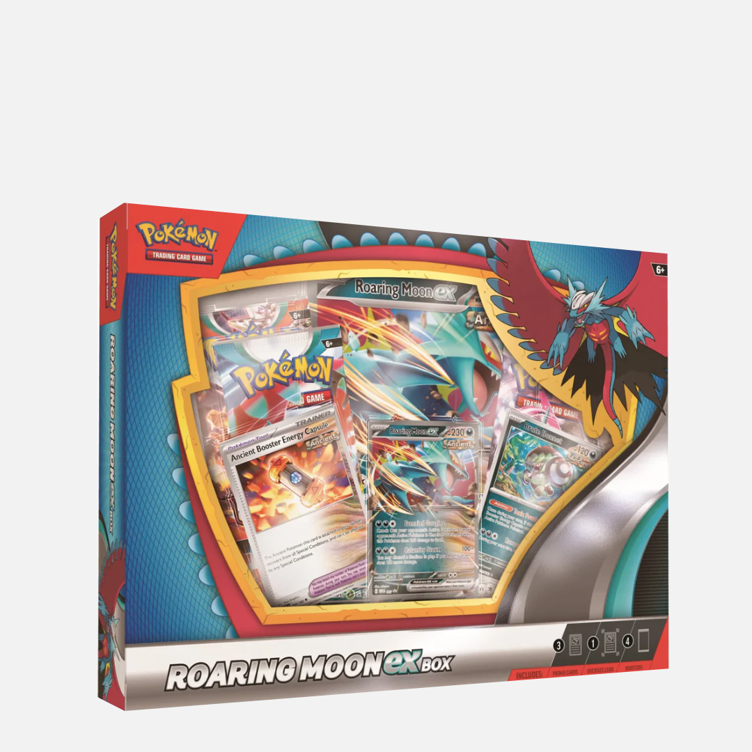 Pokémon Trading Card Game - Roaring Moon EX Box - November 2023 (Englisch)