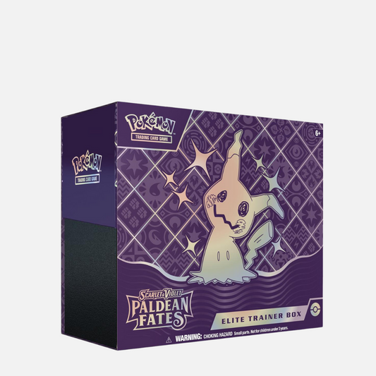 Pokémon Trading Card Game - Paldean Fates Elite Trainer Box (Mimikyu) - Scarlet & Violet [SV4.5] - Englisch