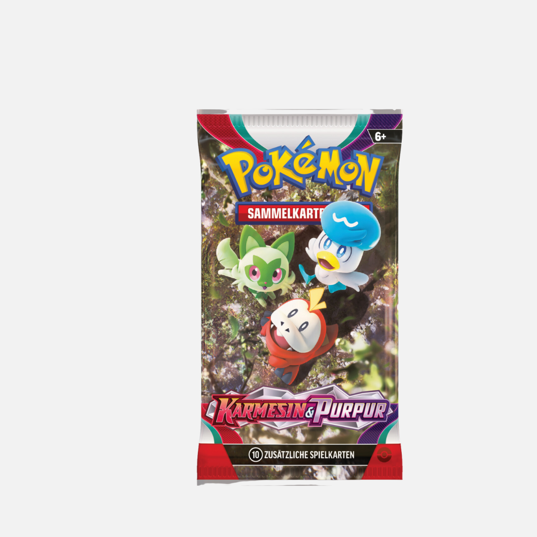 Pokémon Trading Card Game - Karmesin & Purpur Booster Pack [SV1] - (Deutsch)