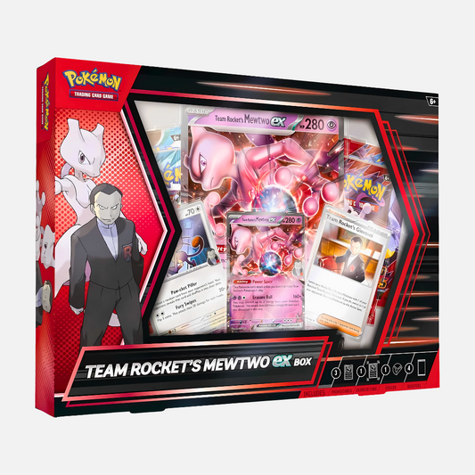 Pokémon Trading Card Game - Team Rocket's Mewtwo Ex Box - Scarlet & Violet [SV10] - English