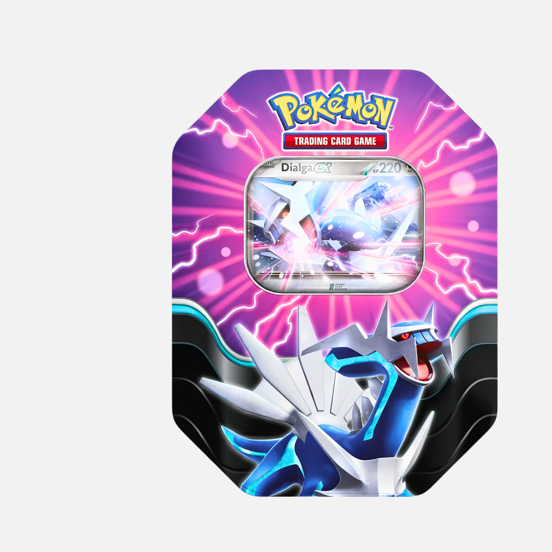 Pokémon Trading Card Game - Azur-Legenden Tin Box 2025 (Dialga Ex) - Karmesin & Purpur (Deutsch)