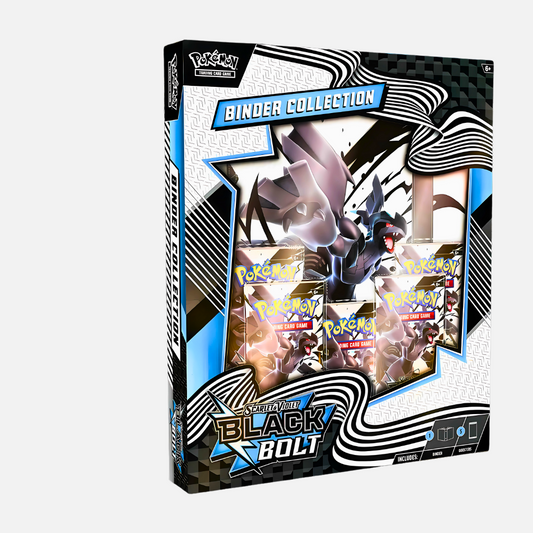 Pokémon Trading Card Game - Black Bolt Binder Collection Zekrom - Scarlet & Violet 10.5 (English)