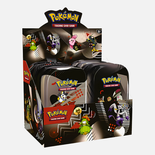 Pokémon Trading Card Game - Black Bolt & White Flare Unova Mini Tin Display - Scarlet & Violet 10.5 (English)