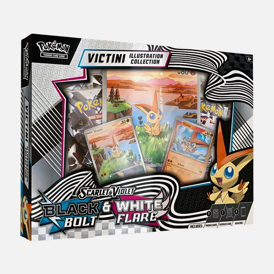Pokémon Trading Card Game - Black Bolt & White Flare Victini Illustration Collection [SV10.5] - Scarlet & Violet 10.5 (English)