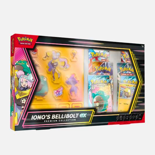 Pokémon Trading Card Game -  Iono's Bellibolt Ex Premium Collection - Scarlet & Violet 9 (English)