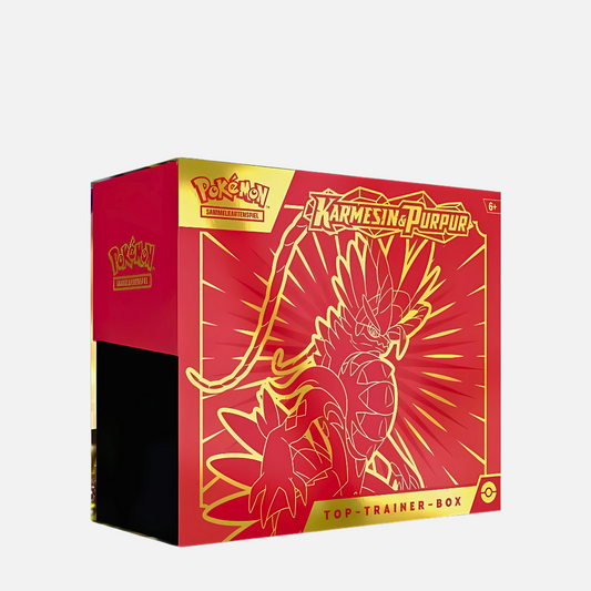 Pokémon Trading Card Game - Karmesin & Purpur Top Trainer Box (Koraidon) - Karmesin & Purpur [KP01] - Deutsch