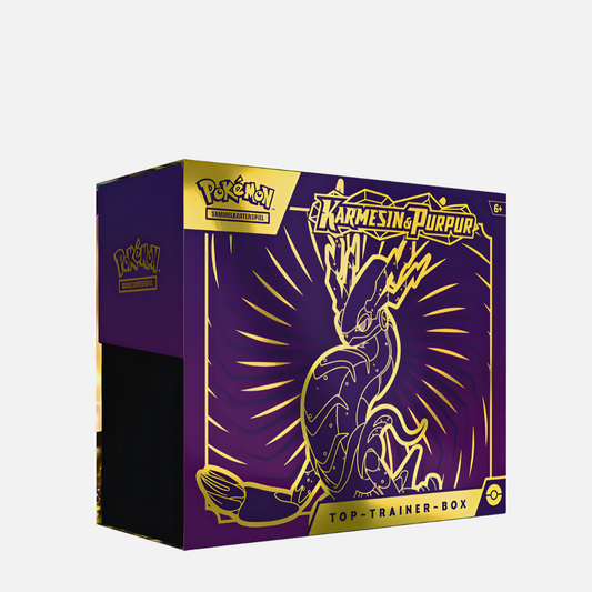 Pokémon Trading Card Game - Karmesin & Purpur Top Trainer Box (Miraidon) - Karmesin & Purpur [KP01] - Deutsch