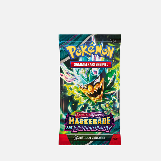 Pokémon Trading Card Game - Maskerade im Zwielicht Booster Pack [KP06] - Karmesin & Purpur 6 (Deutsch)