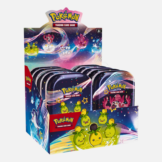 Pokémon Trading Card Game - Paldean Fates Mini Tin Display - Scarlet & Violet 4.5 (English)