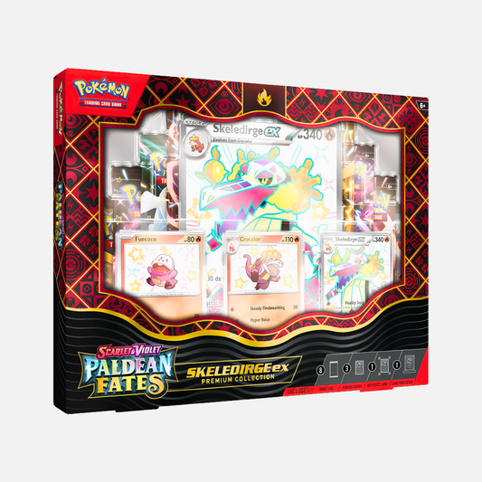 Pokémon Trading Card Game - Paldean Fates Premium Collection (Skeledirge Ex) [SV4.5] - Scarlet & Violet 4.5 (English)