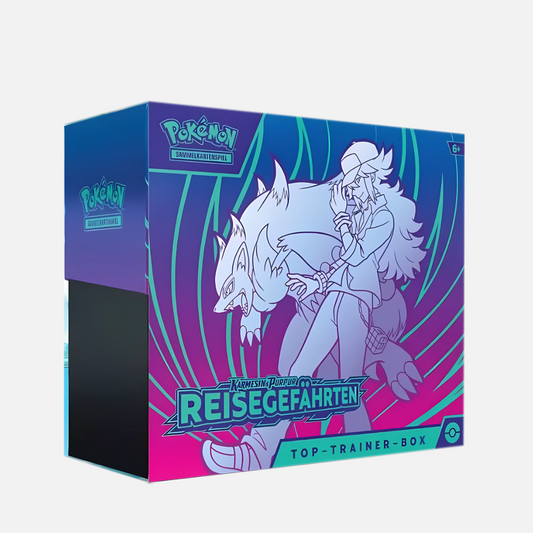 Pokémon Trading Card Game - Reisegefährten Top Trainer Box - Karmesin & Purpur 9 (Deutsch)