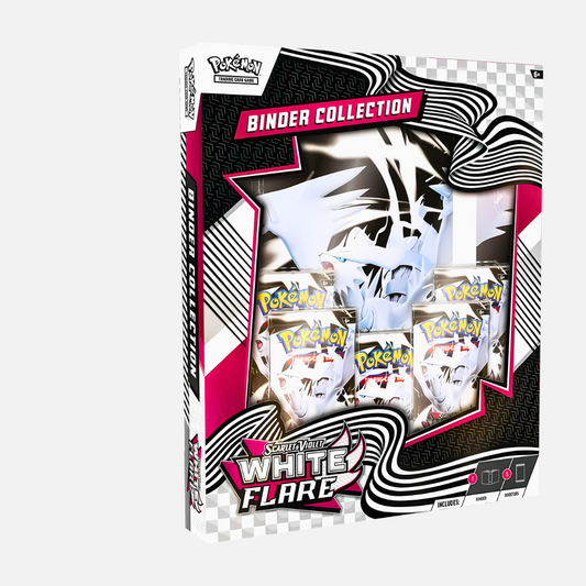 Pokémon Trading Card Game - White Flare Binder Collection Reshiram - Scarlet & Violet 10.5 (English)