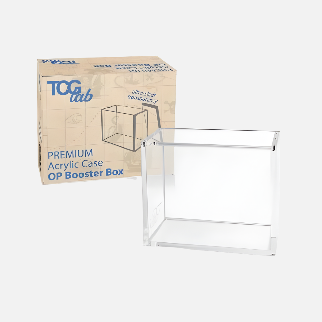Premium Plexiglas Schutzcase für One Piece Booster Displays (Magnetverschluss)