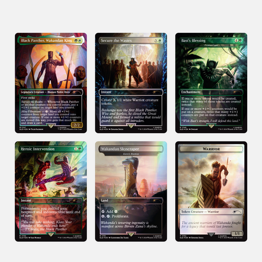 Secret Lair X Marvel - Black Panther Rainbow Foil Edition - (English)