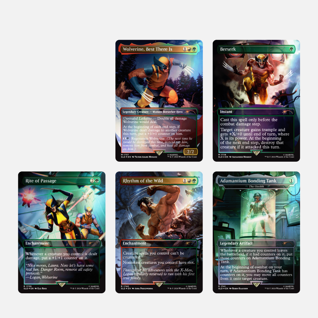 Secret Lair X Marvel - Wolverine Rainbow Foil Edition - (English)