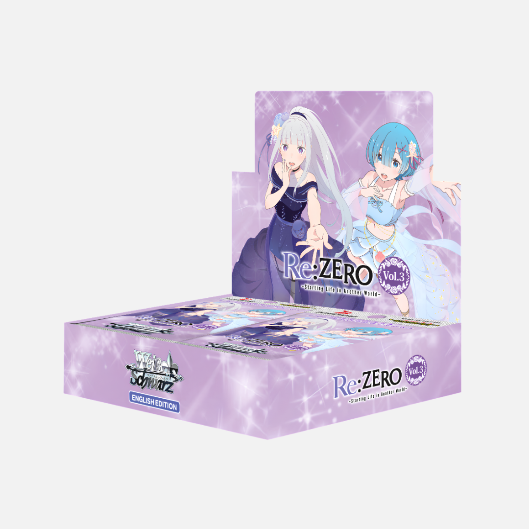 Weiß Schwarz - Re:ZERO - Starting Life in Another World - Vol. 3 Booster Display - English