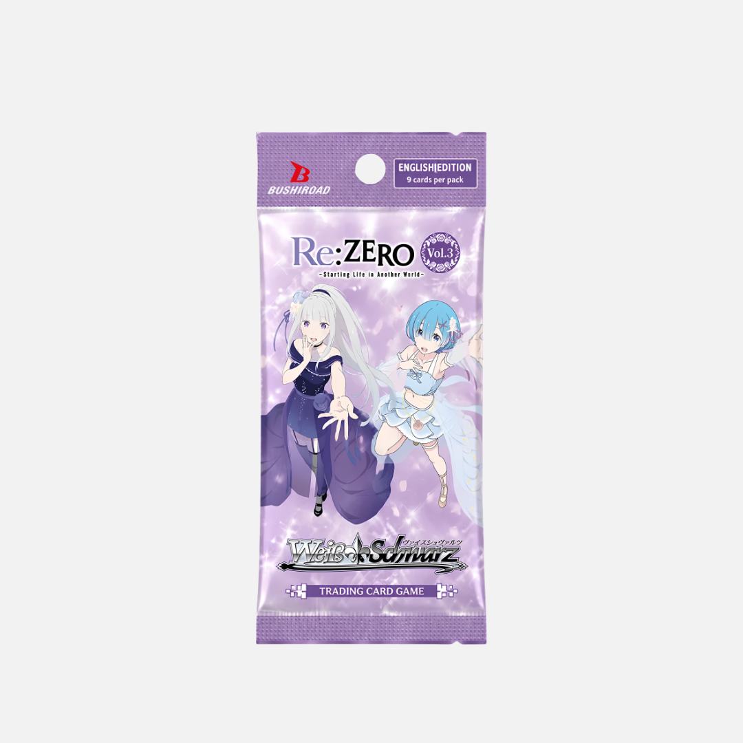 Weiß Schwarz - Re:ZERO - Starting Life in Another World - Vol. 3 Booster Pack - English