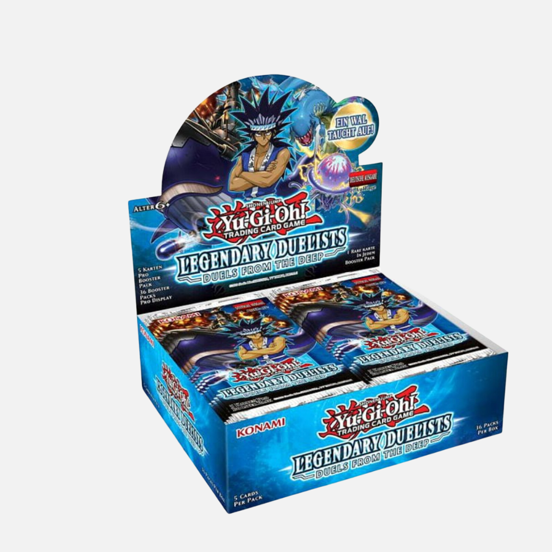 Yu-Gi-Oh! Trading Card Game - Legendary Duelists: Duels from the Deep Booster Display - 1. Auflage LED9 (Deutsch)